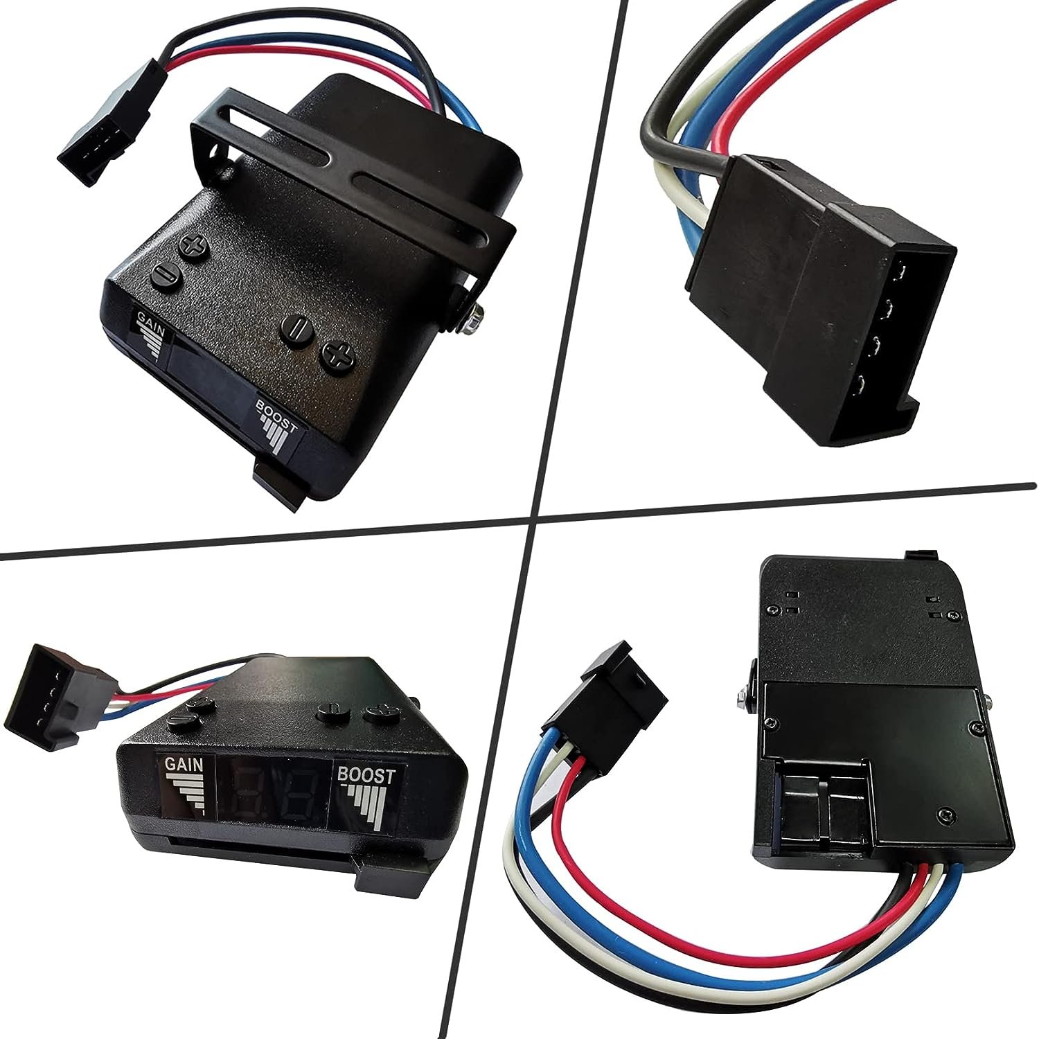 Proportional Electronic Trailer Brake Controller Digital LED Screen Display With 2 to 8 Braking System Replace 8508211